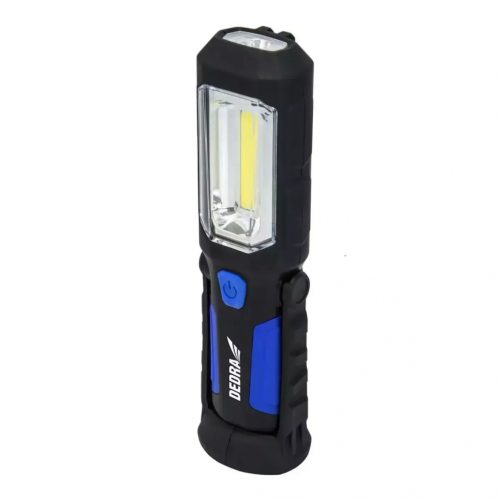 Ledes szerelőlámpa 3W COB LED + 1W LED, USB 230V és 12V tápegység