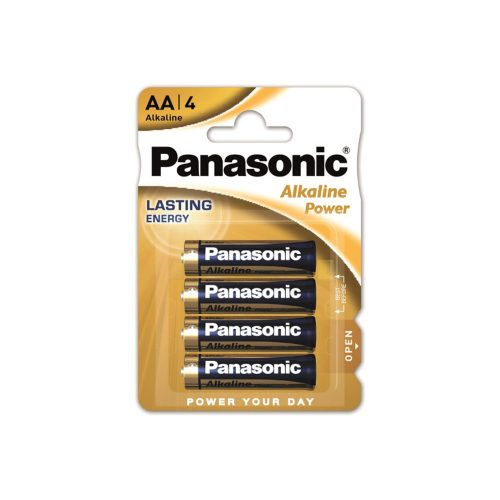 PANASONIC AA/ceruza tartós alkáli elem 1,5 V (4 db/cs)