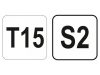 YATO T-kulcs T15 / 130 mm S2