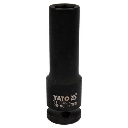 YATO Gépi hosszú dugókulcs 1/2" 12 mm CrMo