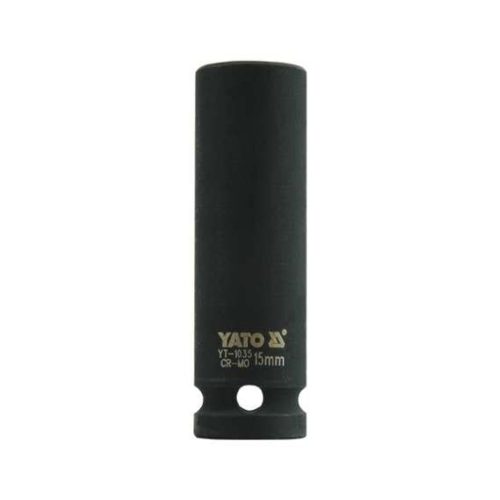 YATO Gépi hosszú dugókulcs 1/2" 15 mm CrMo