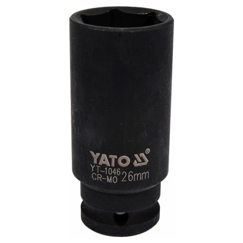 YATO Gépi hosszú dugókulcs 1/2" 26 mm CrMo