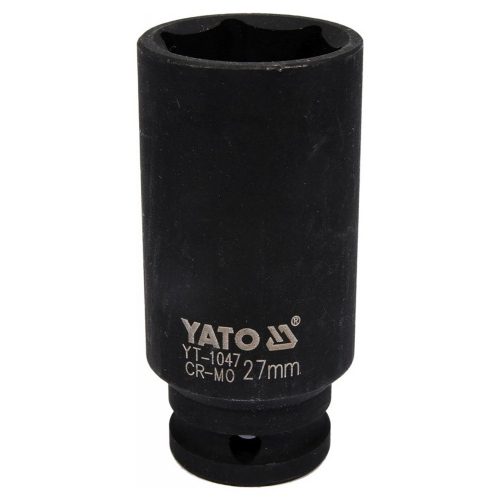 YATO Gépi hosszú dugókulcs 1/2" 27 mm CrMo