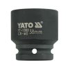 YATO Gépi dugókulcs 3/4" 38 mm CrMo