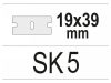 YATO Csavarhúzó üvegkaparó 39 x 200 törhető tartalékpenge (10 db/cs)