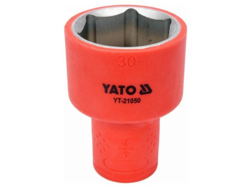 YATO Szigetelt dugókulcs 1/2" 30 mm 1000 V CrV