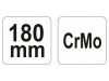 YATO Ívelt önzáró fogó 180 mm CrMo