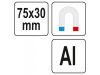 YATO Puha satu szorítópofa 75 x 30 mm (2 db/cs)