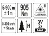 YATO Lézeres távolságmérő 5-900 m (sebességmérő 0-300 km/h)